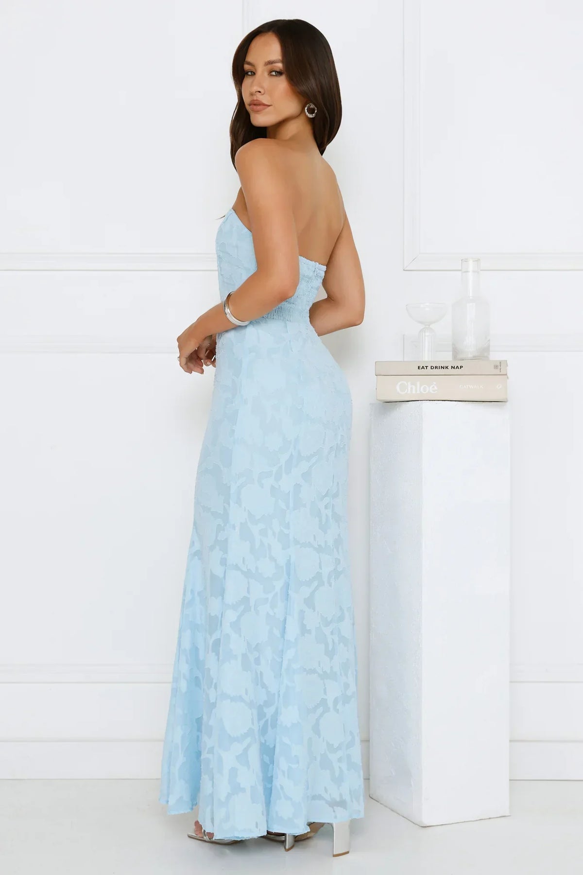 Sea Kissed Strapless Maxi Dress