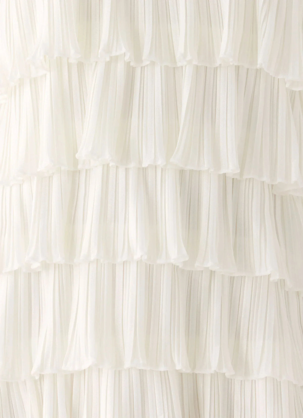 Lunar Bloom Mini Dress - Ivory