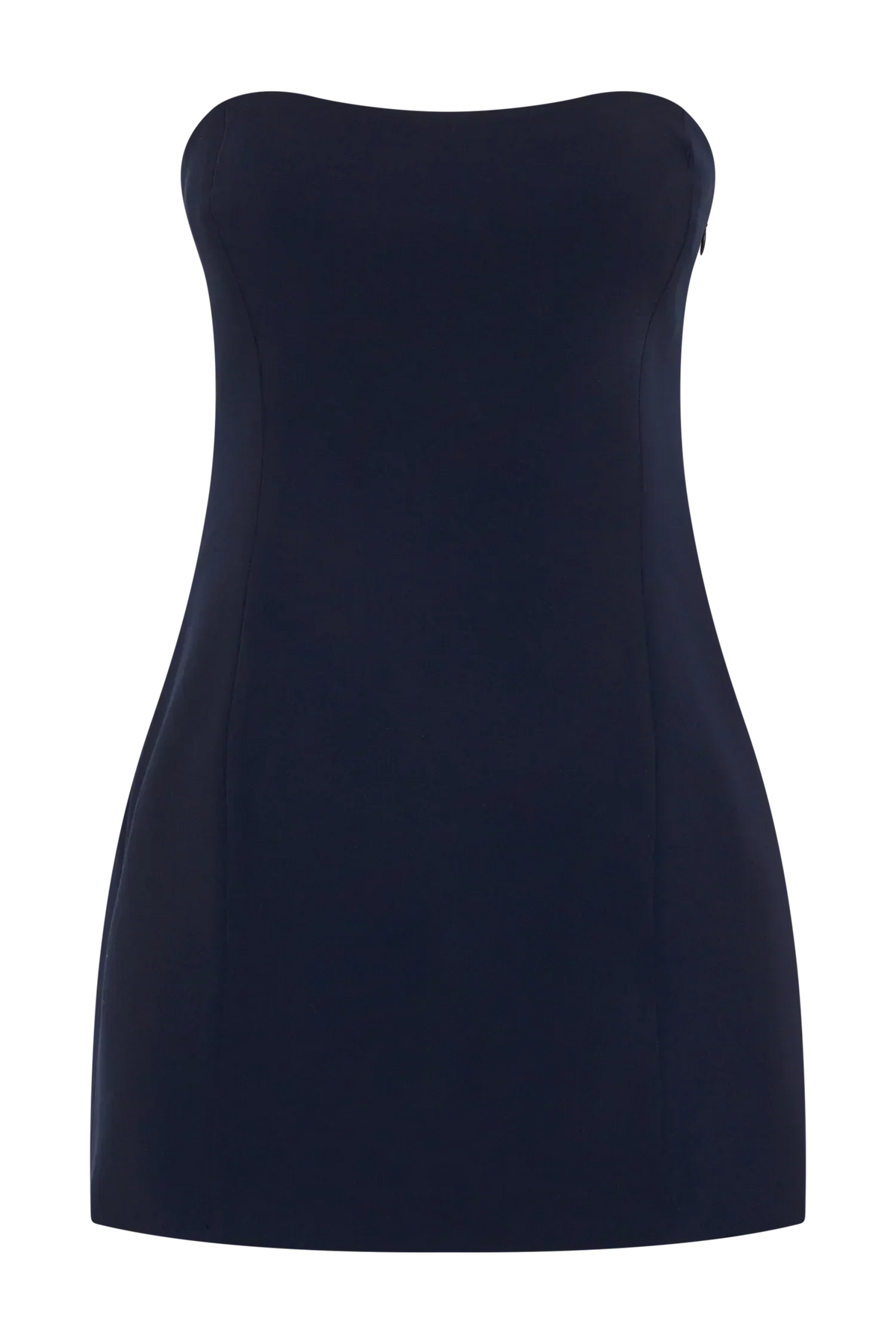 MESHKI Neeka Strapless Bow Back Mini Dress - Navy