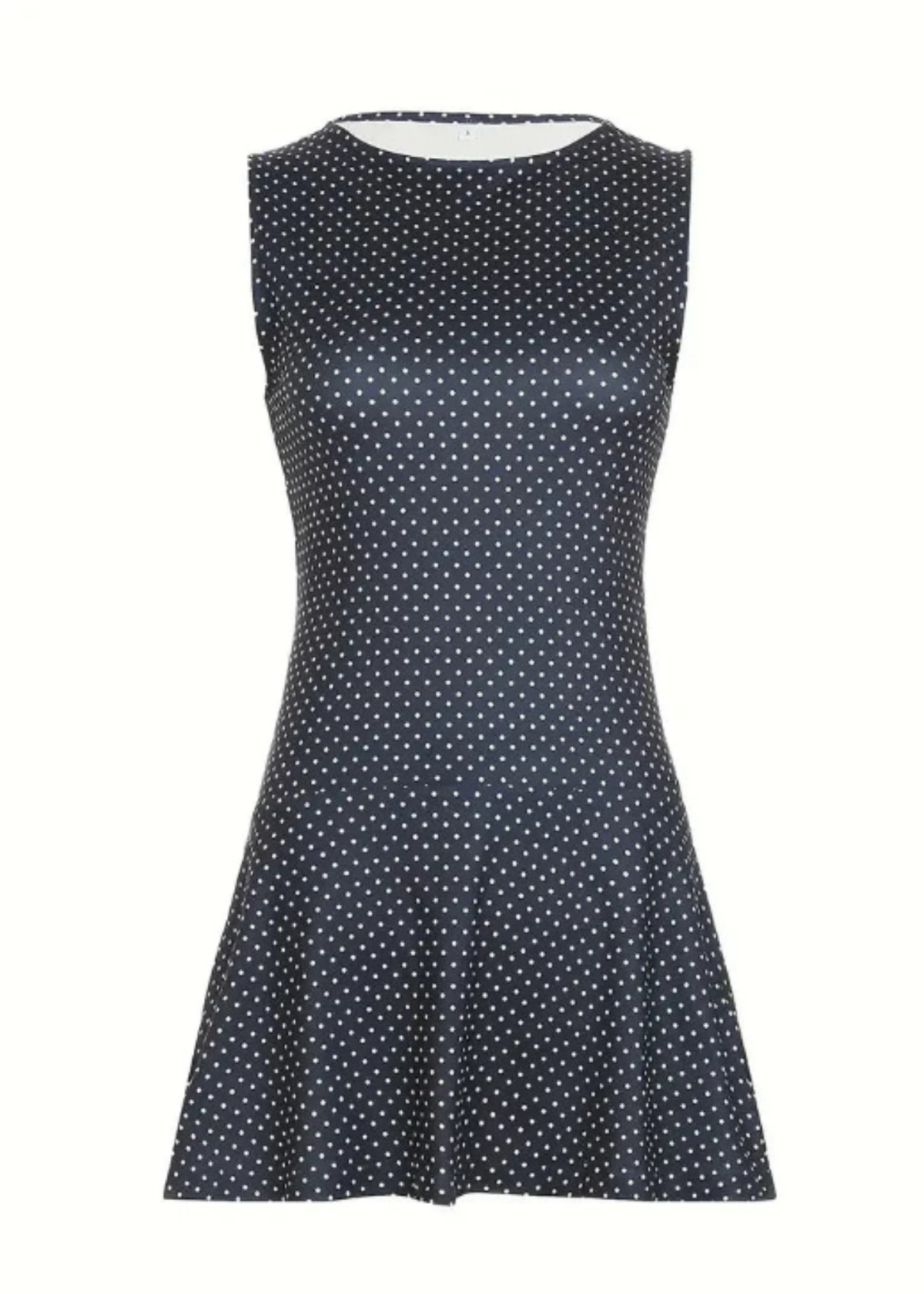 Polka Dot Sleeveless Mini Dress