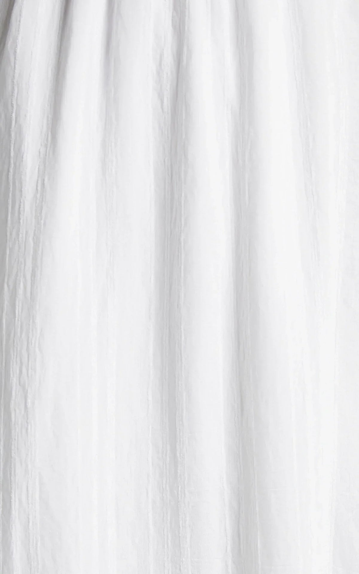 Angelique Maxi Dress - Lace Trim Dress in White