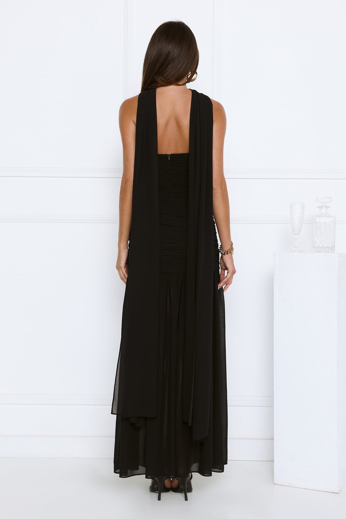 Aurelia Maxi Dress Black